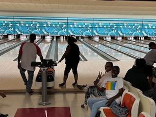 girls bowling