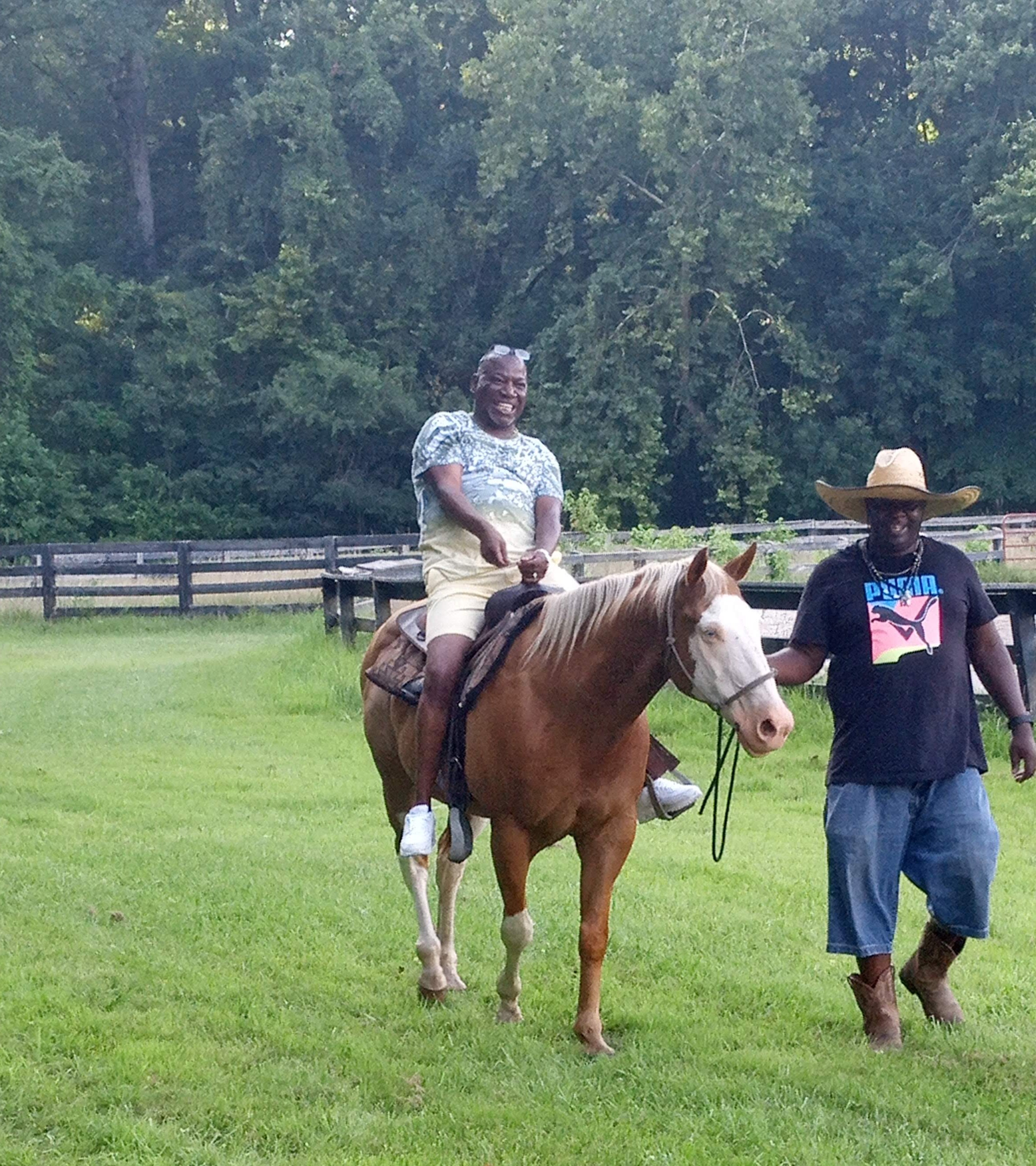 Kenny B horseback